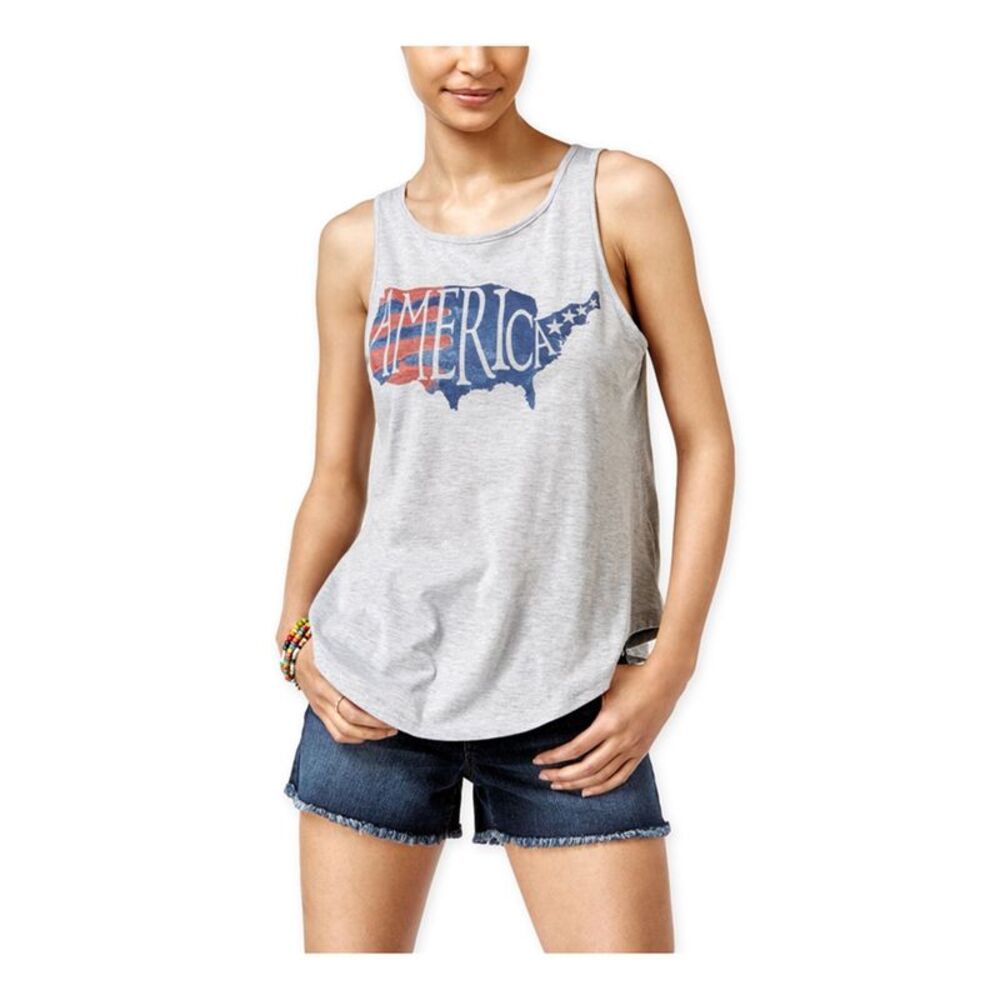 2-KUHL Womens Juniors America Envelope-Back Tank Top, NWT
